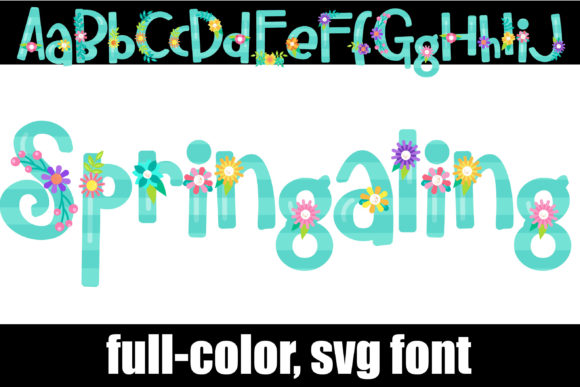 Discover the Playful Energy of the Springaling Font