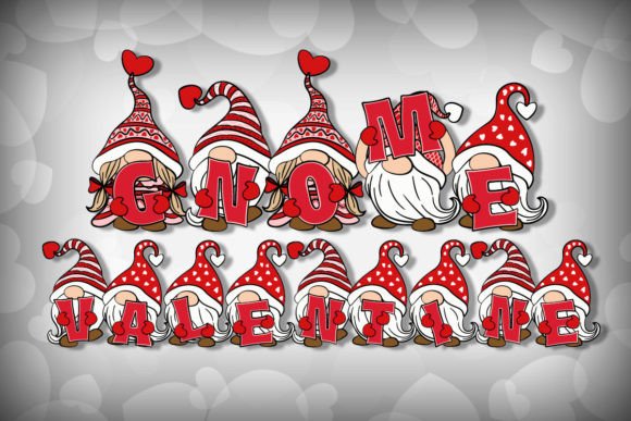 Gnome Valentine: A Color Font That Brings Playful Elegance to Any Design