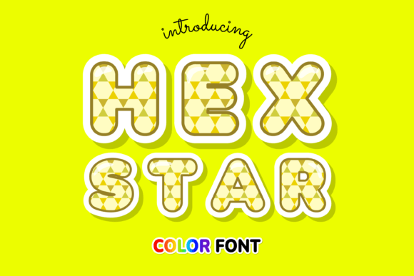 Hex Star: Unleashing Vibrant Creativity with This Color Font
