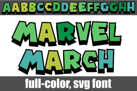 Marvel March: A Font That Brings St. Patrick's Day to Life