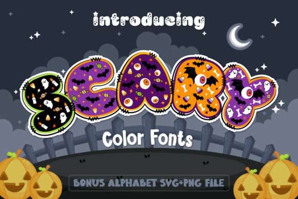 Scary: The Color Font That Brings Halloween Fun to Life