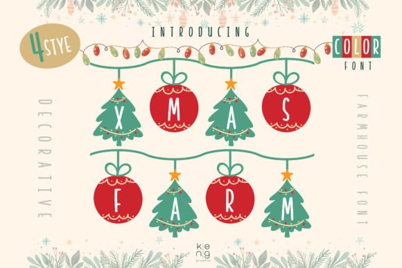 Xmas Farm: A Font with Punch for Bold, Eye-Catching Designs